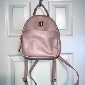 Light Pink Tommy Hilfiger backpack